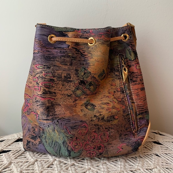 Vincent Van Gogh Paris-Amsterdam 1853 Bucket Bag - Picture 5 of 11